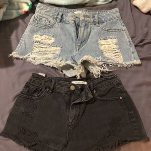 jean shorts bundle !!!!